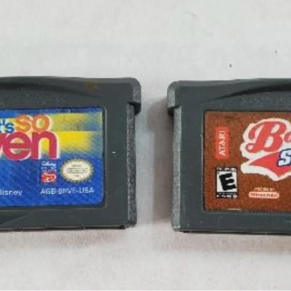 Vintage Nintendo Game Boy Advance Games bundle - Super Mario Advance & More